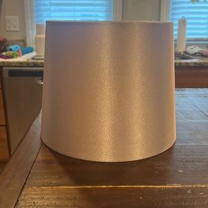 Light Pink lamp shade. Hardly used